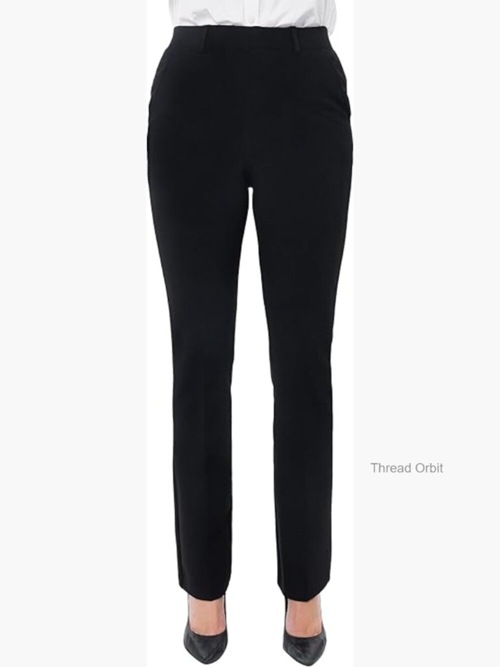 Stretch Yoga Dress Pants 31" Inseam Pull-On Work Professional